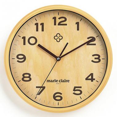 壁掛け時計(ナチュラル)