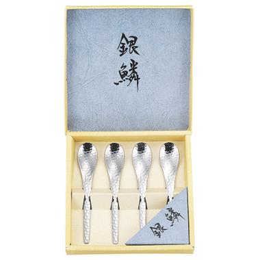 銀鱗　コーヒースプーン４ｐｃセット
