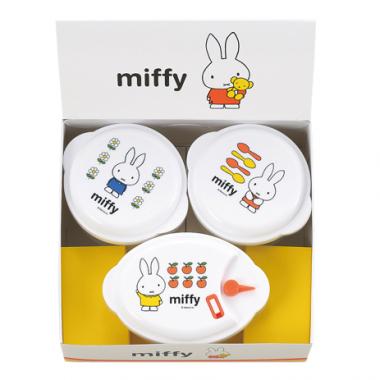 ミッフィー 電子レンジ容器3pc