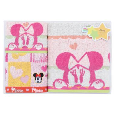 ディズニー　ミニーマウス　タオルセット