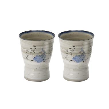 おふけ甚兵衛　削りタンブラーペア