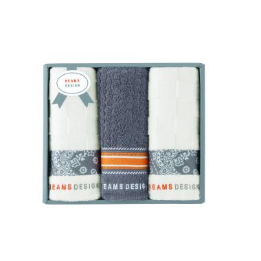 BEAMS DESIGN チェッカーバンダナ タオルセット