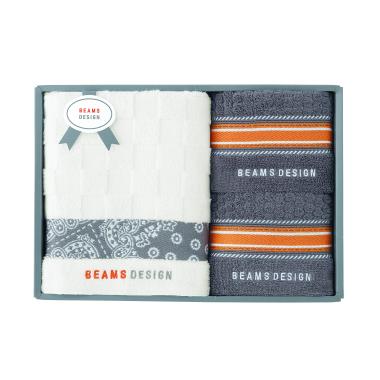 BEAMS DESIGN チェッカーバンダナ タオルセット