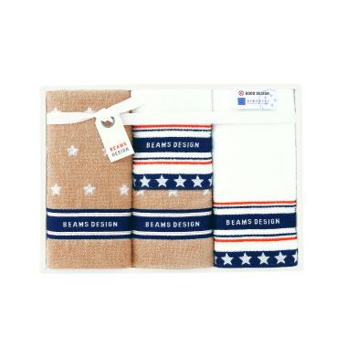 BEAMS DESIGN NEW STAR GIFT タオルセット