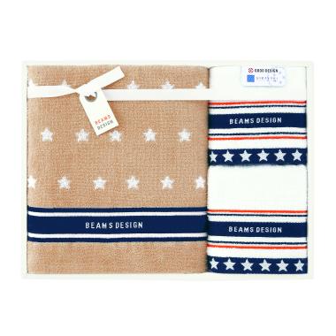 BEAMS DESIGN NEW STAR GIFT タオルセット