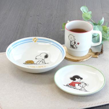 ピーナッツ　リサイクルセラミック　トリオパスタ