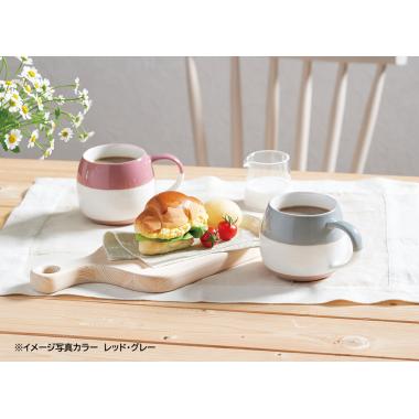 グッドフィーリング　ペアマグ　カーキ＆ベージュ