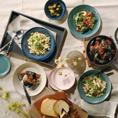 ナチュラルカラー　パスタ４Ｐ