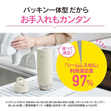 象印　ステンレスマグ　ピンク（500㎖）