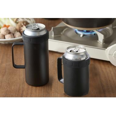 DAY CAN　保冷500・300ml缶ホルダーセット（ブラック）