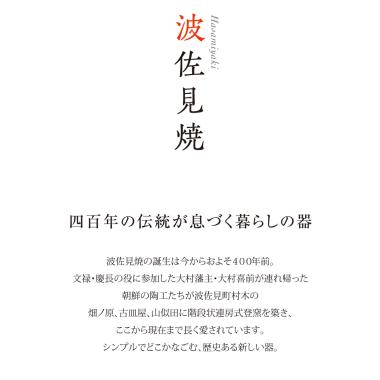 波佐見焼　銅器彩　ロックカップペア