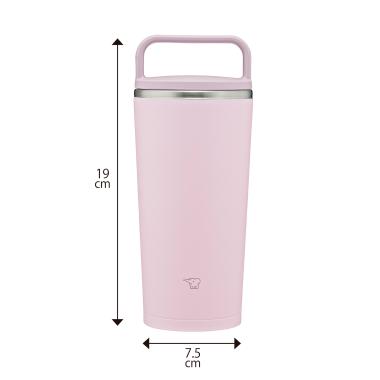 象印　ステンレスキャリータンブラー　パウダリーピンク（300㎖）