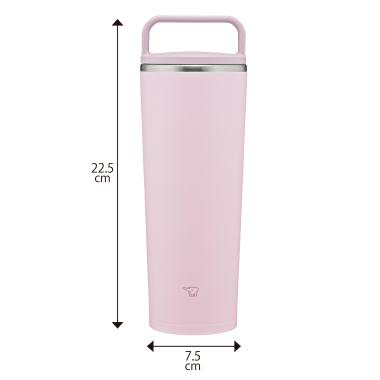象印　ステンレスキャリータンブラー　パウダリーピンク（400㎖）